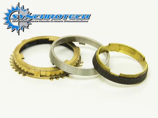 Synchrotech 65Mm Dual Cone Carbon Synchro - Honda / Acura - Syn14f 1