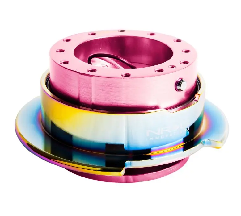 Nrg Quick Release 2.5 - Pink Body/Neo Chrome Ring - Srk-250Pk/Mc 1