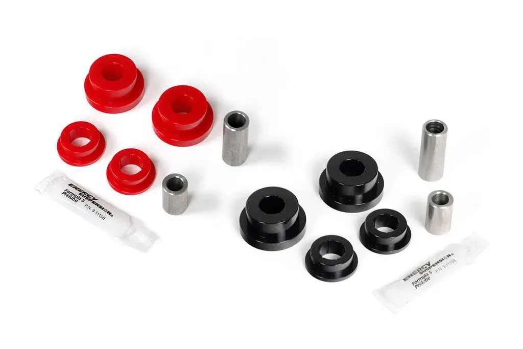 Grimmspeed Pitch Stop Mount Bushing Kit Red (80A Durometer) - Replacement For Standard Grimmspeed Pitch Stop Mount - 122010 1