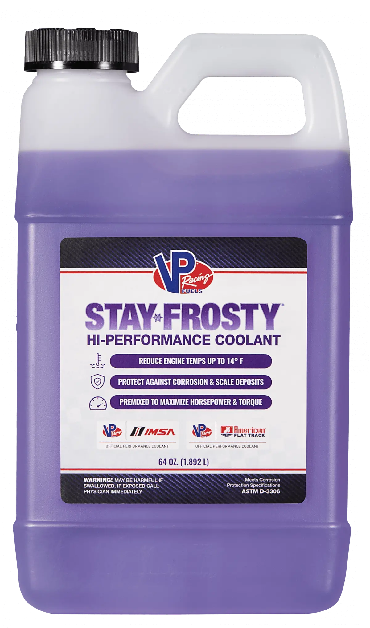 Vp Racing Stay Frosty Hi-Performance Formula Coolant (Street) - 64Oz - 2087 1