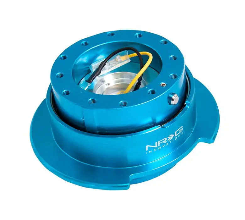 Nrg Quick Release 2.5 - New Blue Body/Titanium Chrome Ring - Srk-250Nb 1