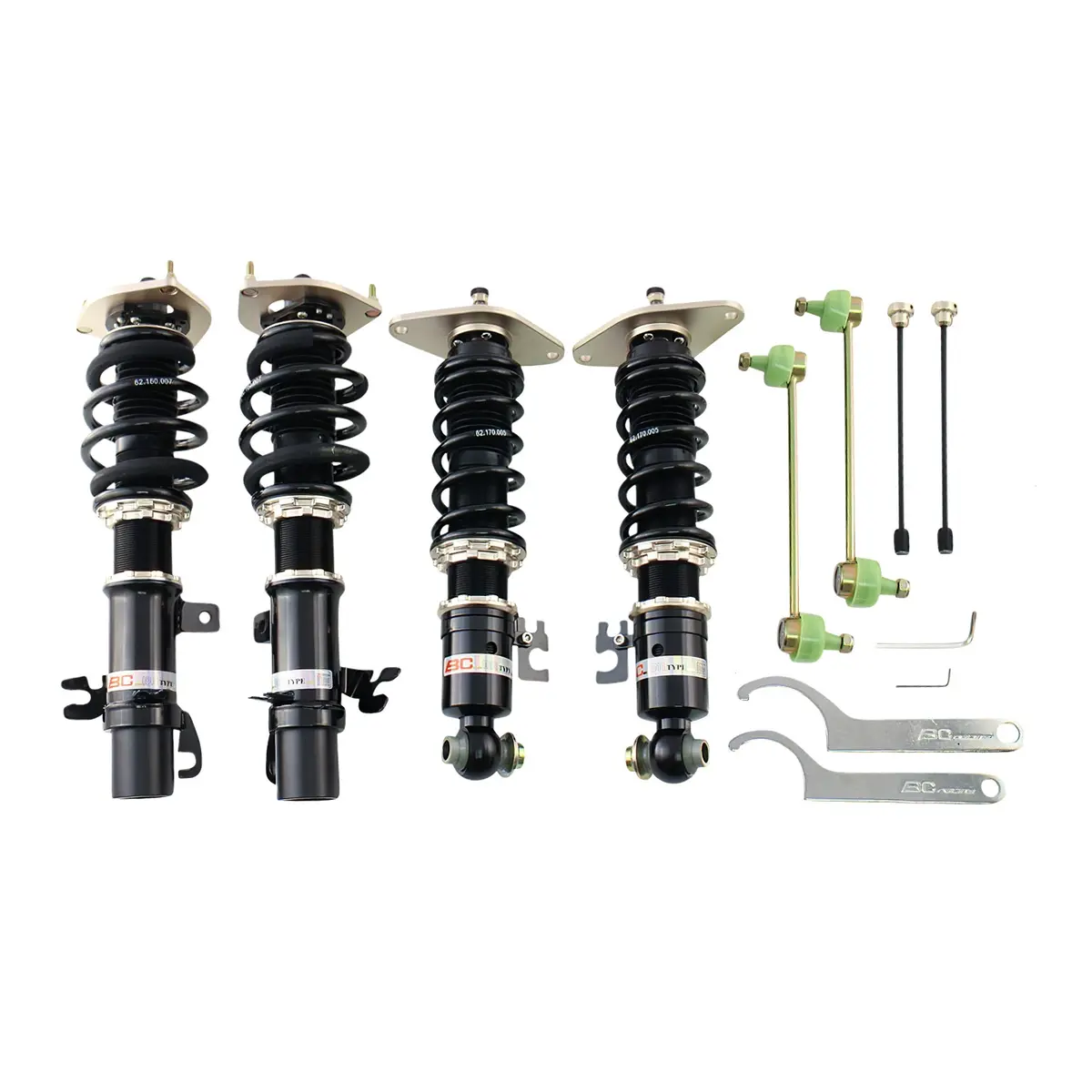 Bc Racing Coilovers Br Series - 07-13 Mini Cooper R56 - T-02-Br 1
