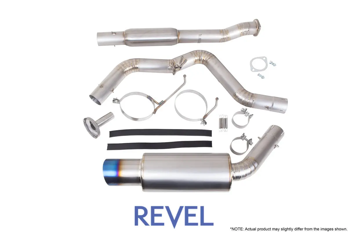 Revel Medallion Ultra Ti Titanium Single Exit Catback Exhaust - 08-21 Wrx; 11-21 Sti - T60188r 1