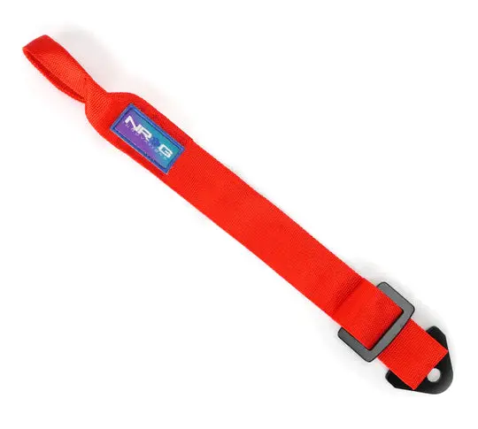 Nrg Universal Tow Strap 24" Adjustable - Red - Tow-10Rd 1