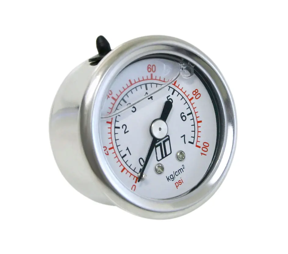Turbosmart Fpr Gauge 0-100Psi Liquid Fill - Ts-0402-2023 1