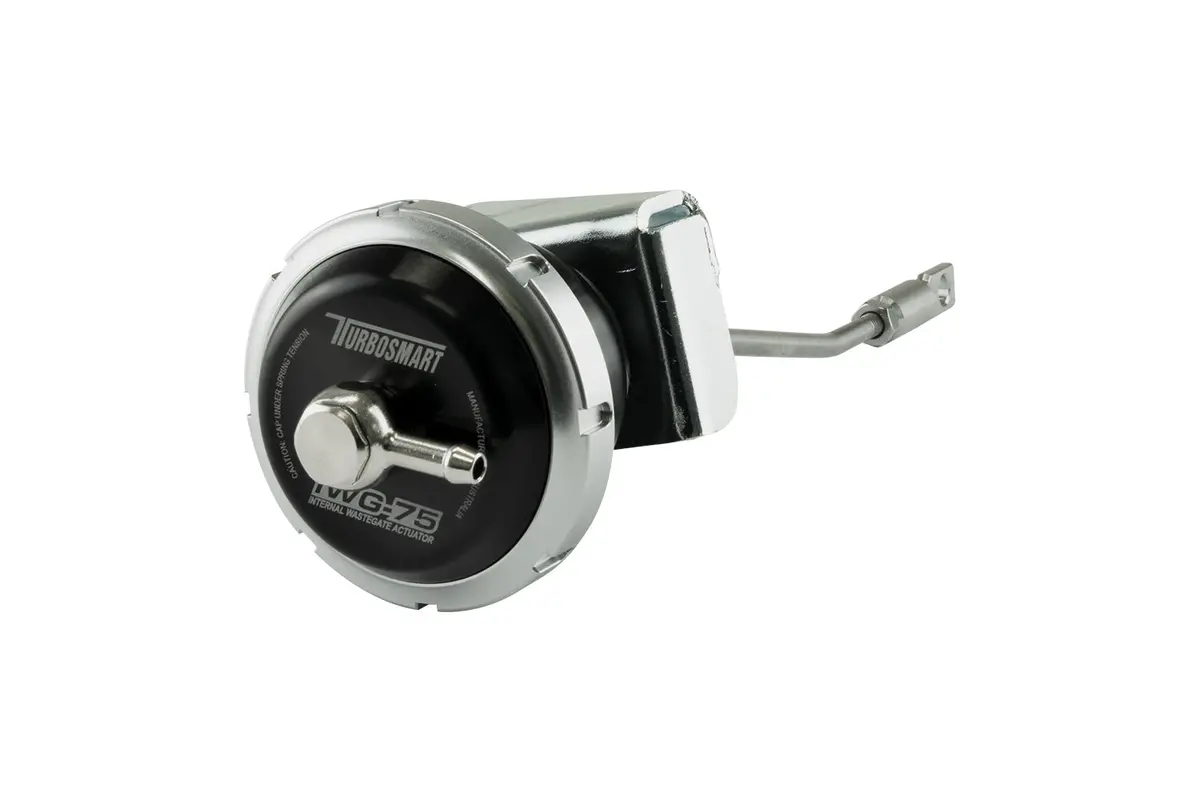 Turbosmart Iwg75 18 Psi Black Internal Wastegate Actuator - Mitsubishi Evo 6-8 - Ts-0601-1182 1