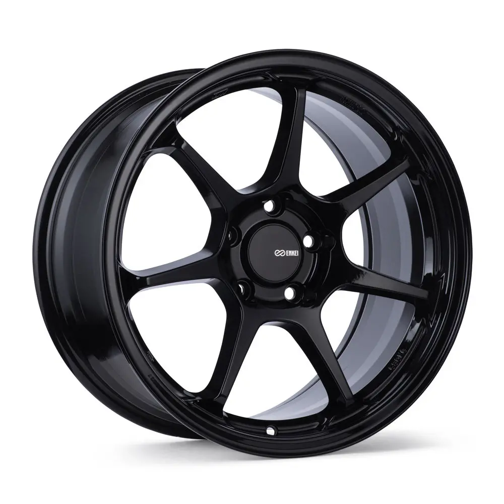 Enkei Ts-7 18X9.5 5X120 45Mm Offset 72.6Mm Bore Gloss Black Wheel - 535-895-1245Bk 1