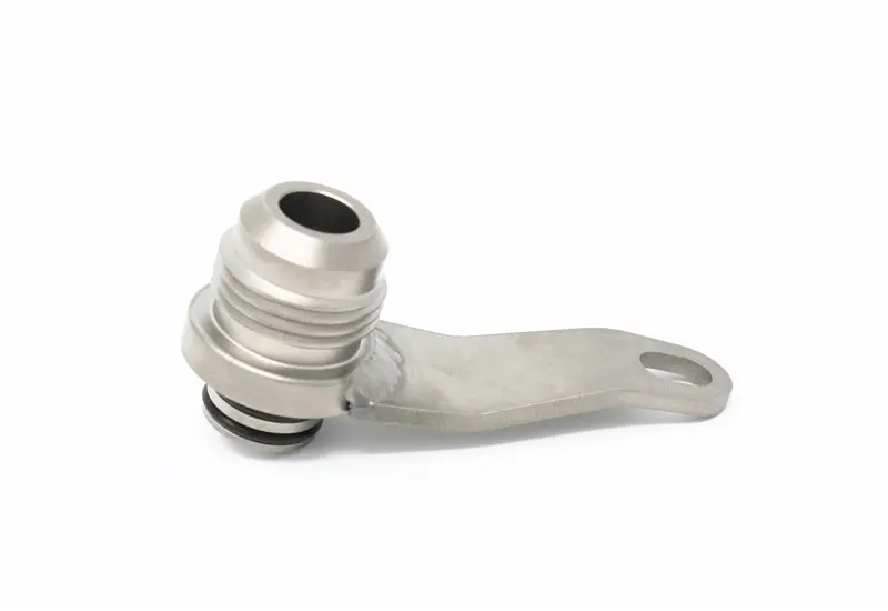 Torque Solution -10An Turbo Oil Return Fitting For Subaru Ej All Years - Ts-Su-486 1