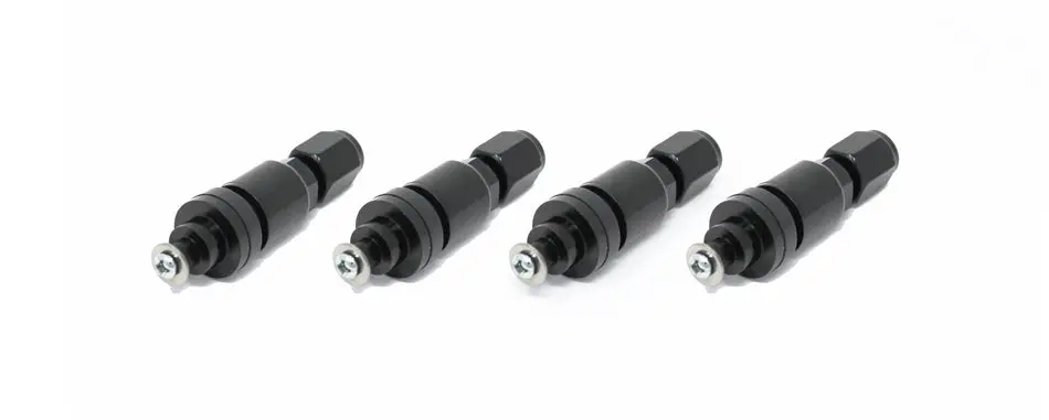 Torque Solution Billet Tpms Valve Stem Kit (Black) 2008+ Subaru Legacy Impreza Wrx / Sti - Ts-Su-558Bk-4 1