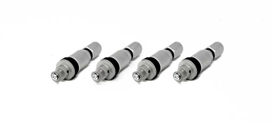 Torque Solution Billet Tpms Valve Stem Kit (Silver) 2008+ Subaru Legacy Impreza Wrx / Sti - Ts-Su-558S-4 1