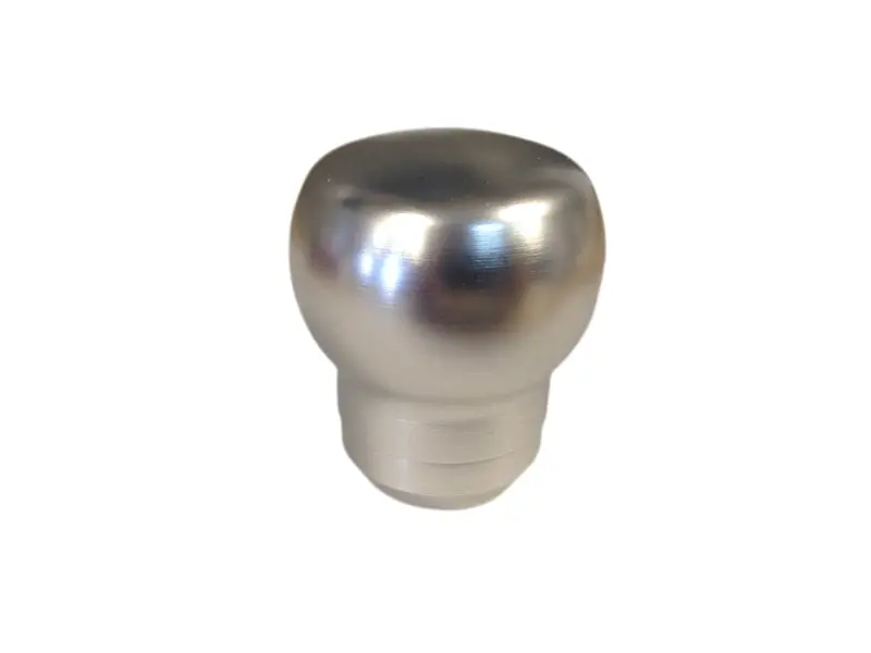 Torque Solution Fat Head Shift Knob (Silver): Subaru Sti 04-16, Wrx 15+, Brz 2013+, Scion Fr-S 2013+ / Universal 12X1.25 - Ts-Susk-003S 1