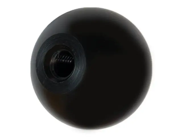 Torque Solution Delrin 50Mm Round Shift Knob: Universal 12X1.25 - Ts-Uni-107A 1