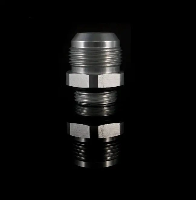 K-Tuned Silver 16An To 12Or Adapter (W/O-Ring) (Upper Coolant Housing) - Kuw-16A-12Or 1