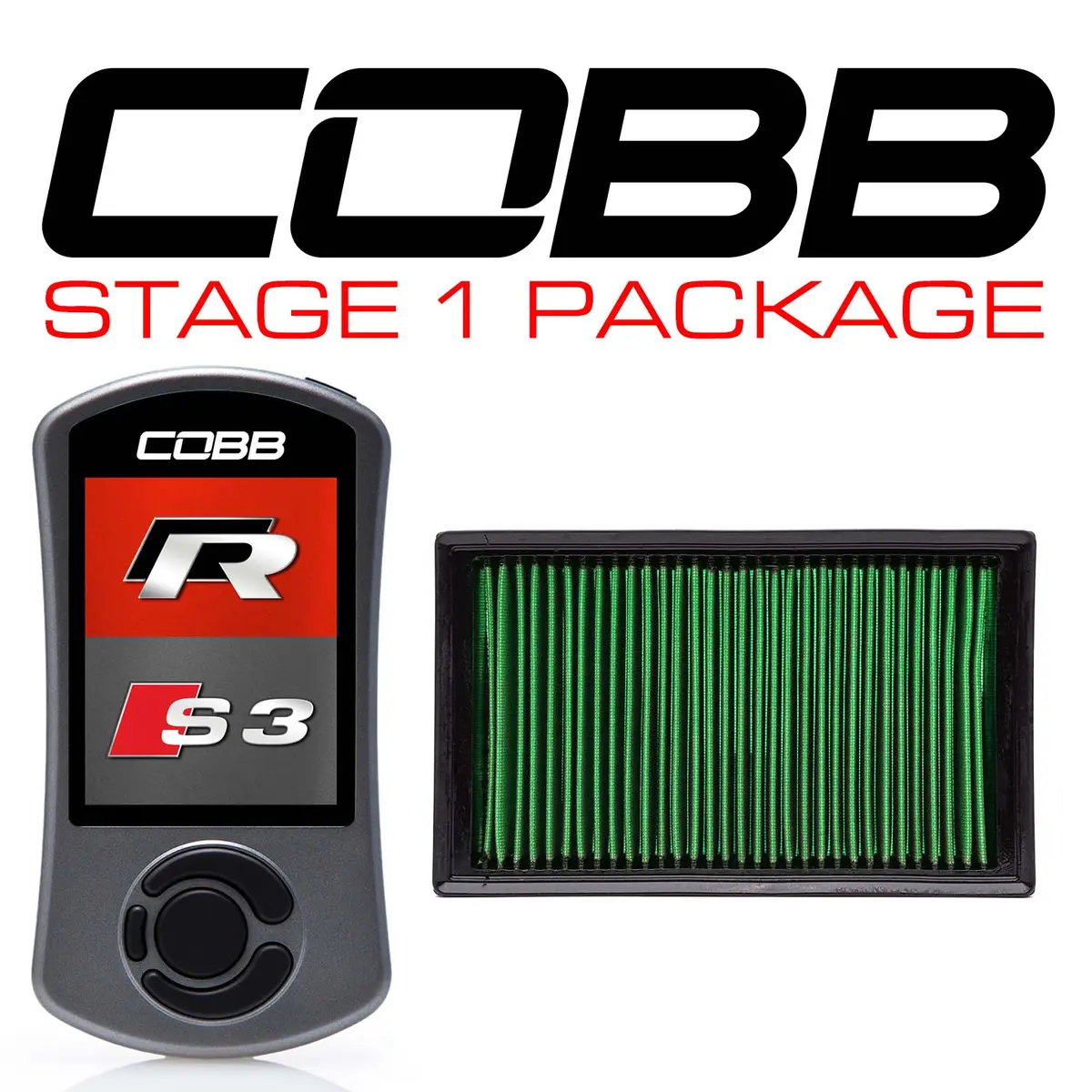 Cobb Tuning  Stage 1 Power Package With Dsg / S Tronic Flashing For Volkswagen (Mk7/Mk7.5) Golf R, Audi S3 (8V) - Vlk0030010-Dsg 1