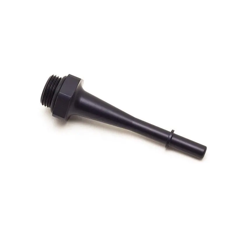 Hybrid Racing Push-On Fuel Fitting, Black (06-11 Honda Civic Si) - Hyb-Qdf-01-02 1