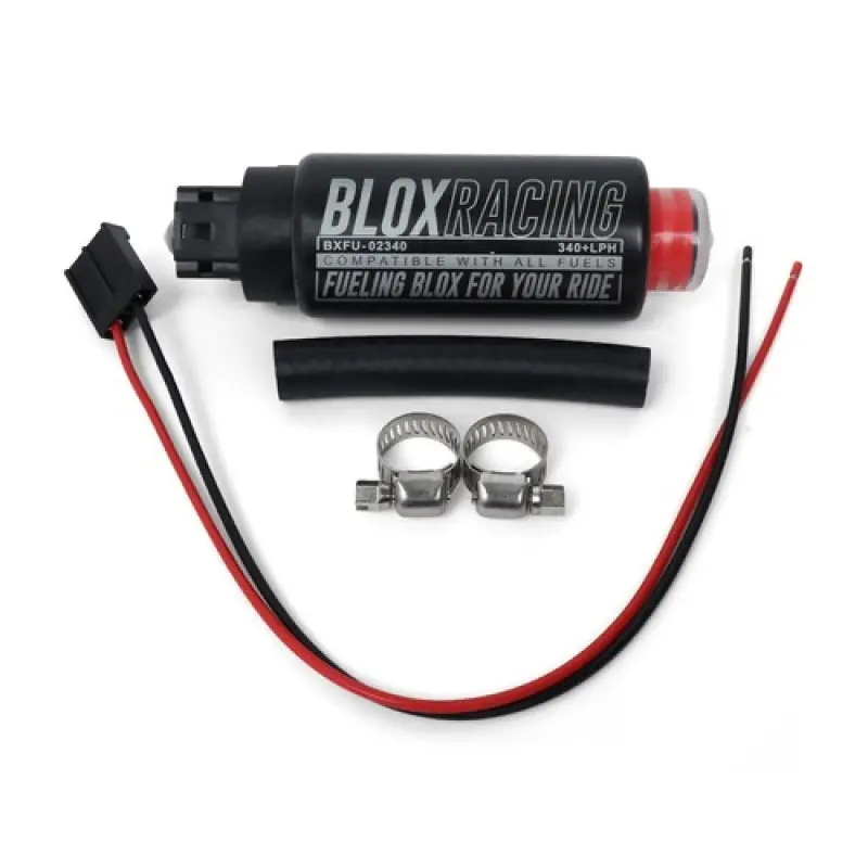 Blox Racing 320Lph Fuel Pump E85 Compatible W/ Center Inlet - Bxfu-02340-E 1