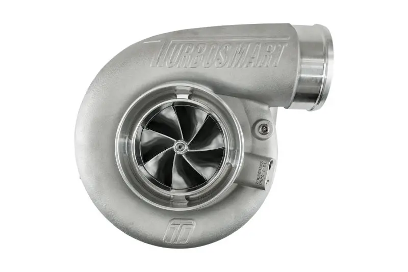 Turbosmart Oil Cooled 7675 T4 Flange Inlet V-Band Outlet A/R 0.96 External Wg Ts-1 Turbocharger - Ts-1-7675C-T4096e 1
