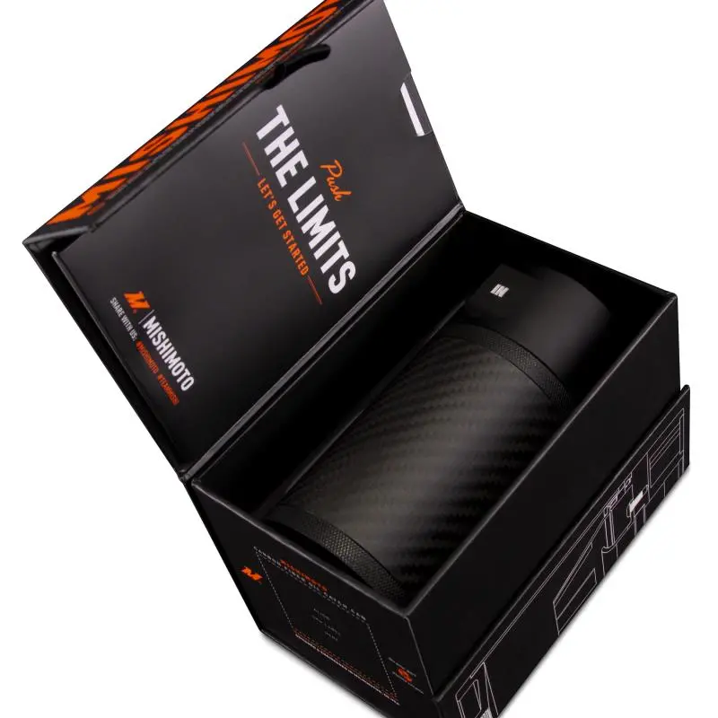 Mishimoto Universal Carbon Fiber Baffled Oil Catch Can - Mmbcc-Cf 2