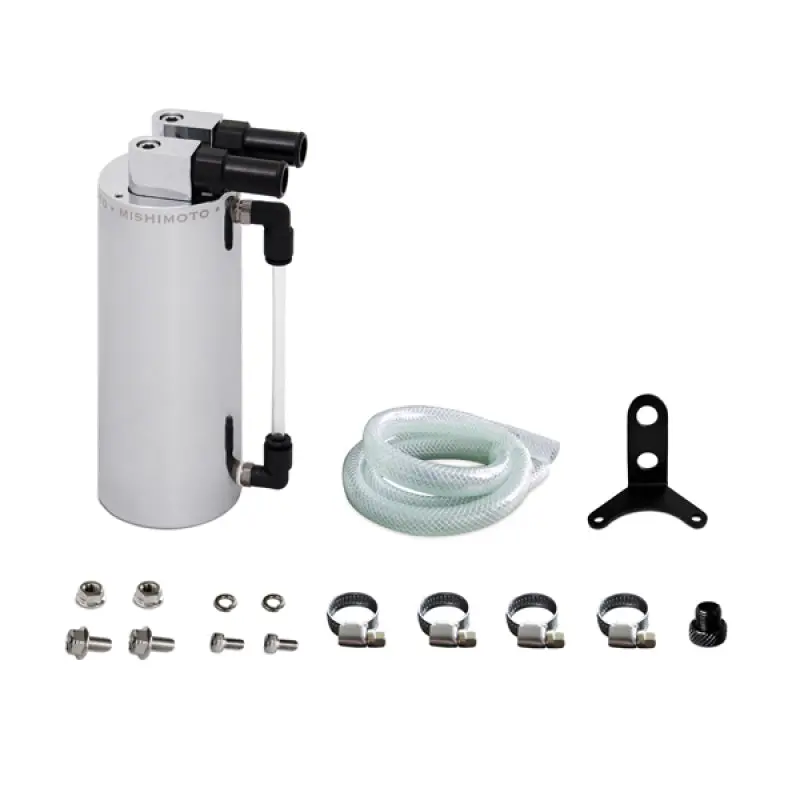 Mishimoto Universal Small Aluminum Oil Catch Can - Mmocc-Sa 1