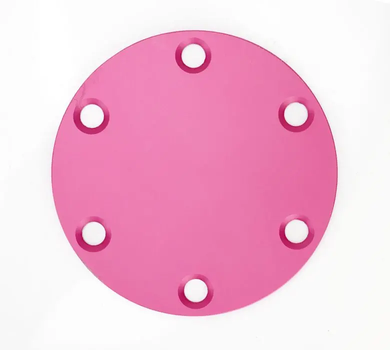 Nrg Horn Delete Plate Pink-Laser Logo - Str-250Pk 1
