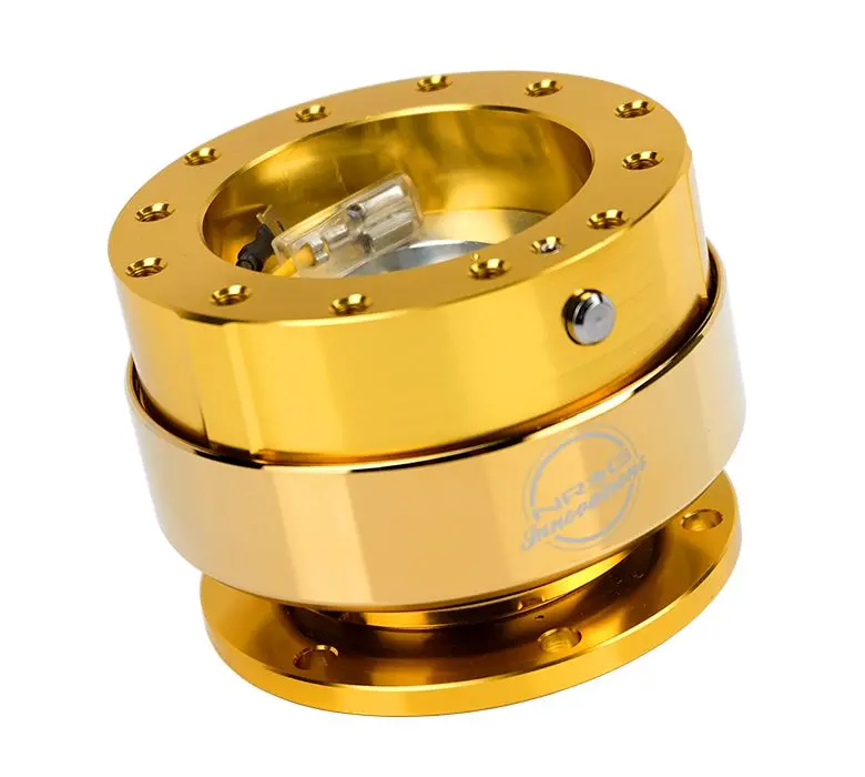 Nrg Quick Release 2.0 - Gold  Body/Chrome Gold Ring - Srk-200Cg 1