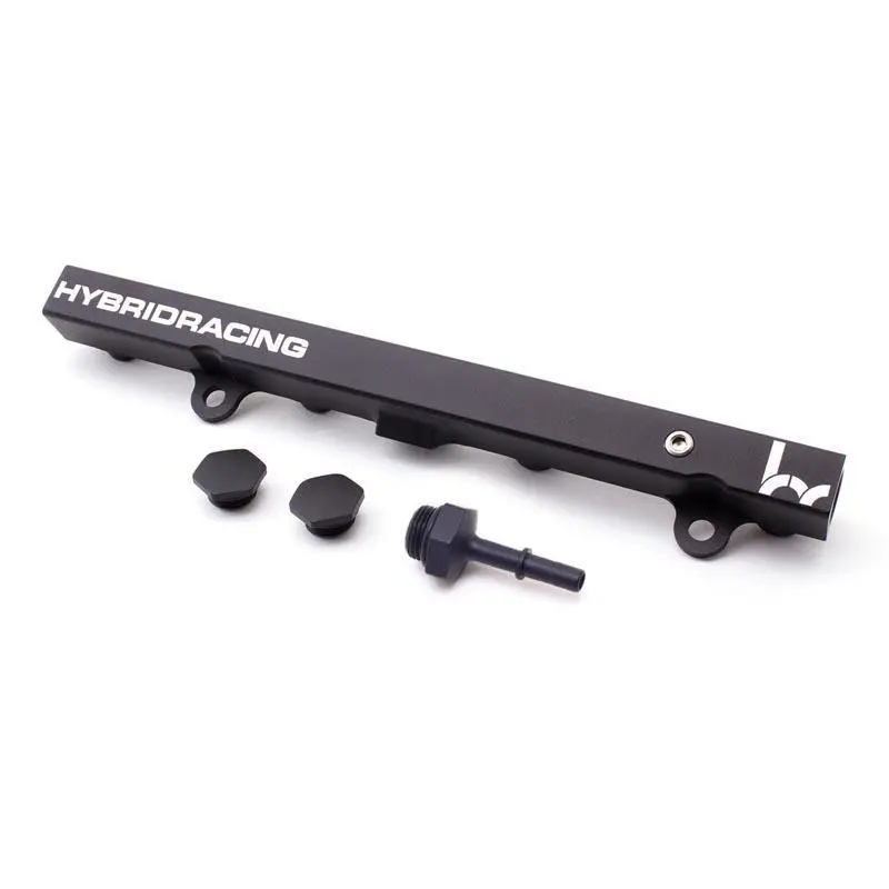 Hybrid Racing K-Series Fuel Rail & Fittings (01-05 Honda Civic Si & 02-06 Acura Rsx) Black - Hyb-Frl-01-16 1