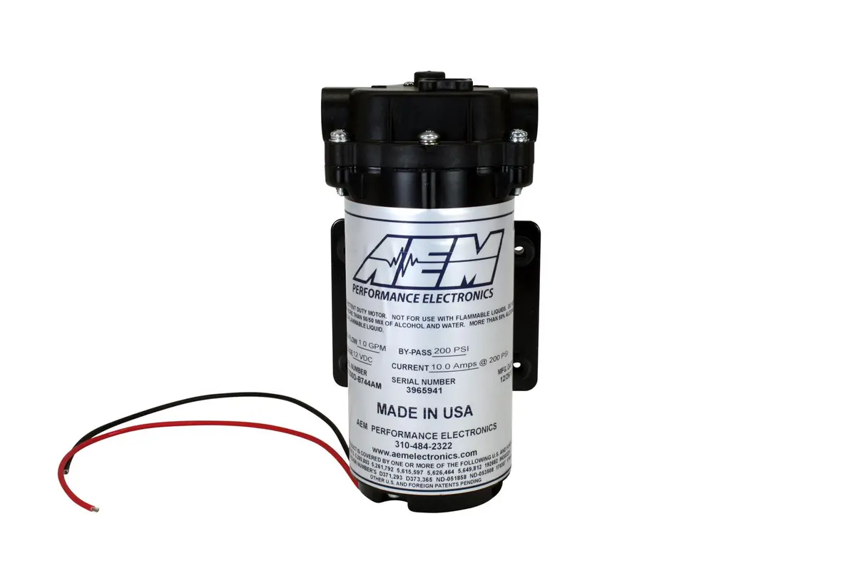 Aem Water/Methanol Injection 200Psi Recirculation Pump W/ 3/8 Npt Fittings - 30-3018 1