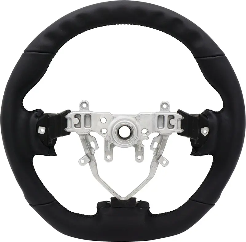 Blox Racing 08-14 Subaru Wrx/Sti Leather Steering Wheel Black Stitching - Bxsw-50000-B 1