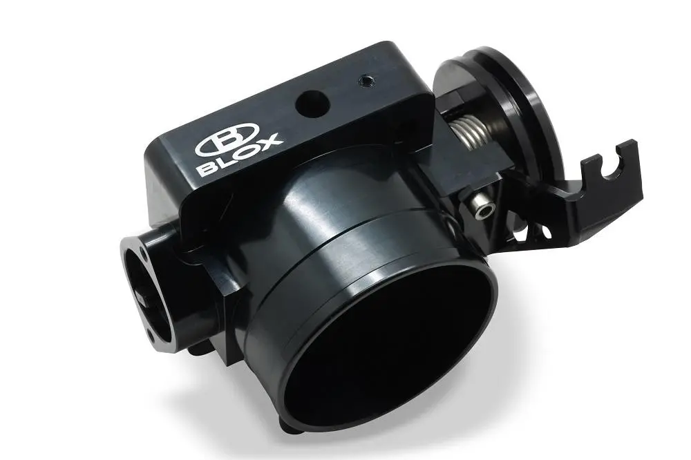 Blox Racing 72Mm Billet Throttle Body - Anodized Black - K-Series Rbc/Rrc - Bxim-00218-Bk 1