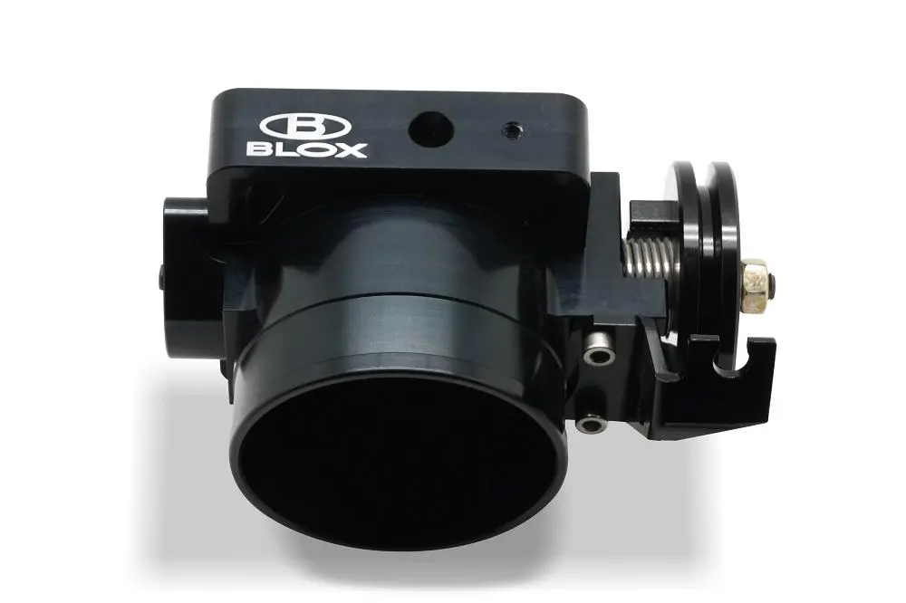 Blox Racing 70Mm Billet Throttle Body - Anodized Black - K-Series Rbc/Rrc - Bxim-00217-Bk 1
