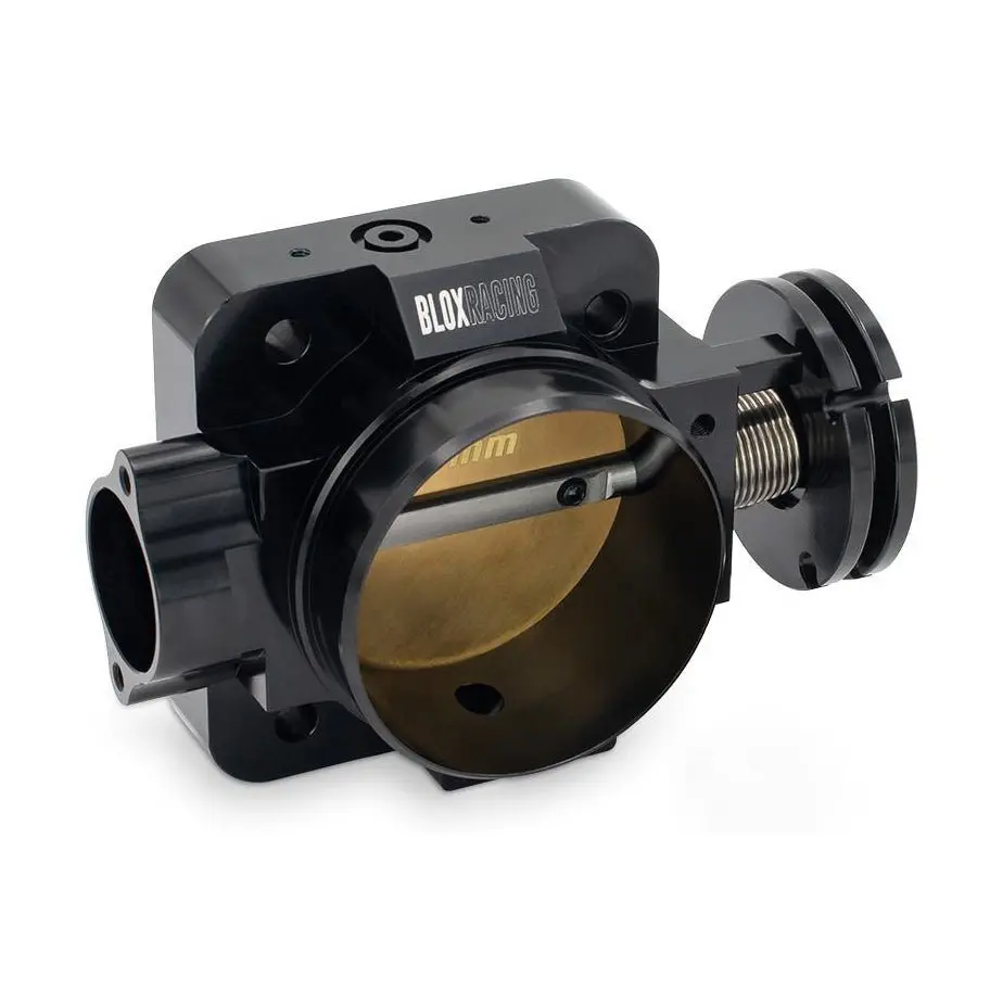 Blox Racing 72Mm Silver Billet Throttle Body V2 - Honda B/D/H/F Series - Bxim-00203-Si-V2 1