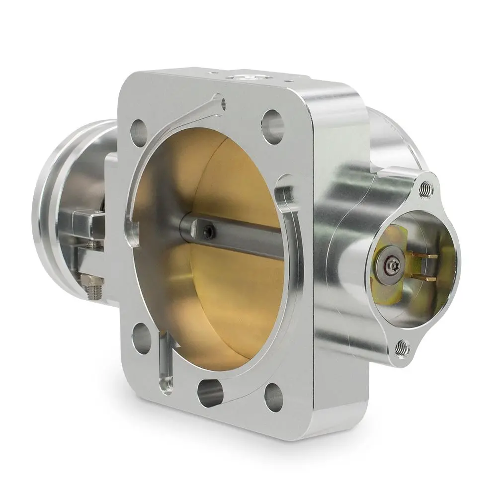 Blox Racing 76Mm Black Billet Throttle Body V2 - Honda B/D/H/F Series - Bxim-00205-Bk-V2 1