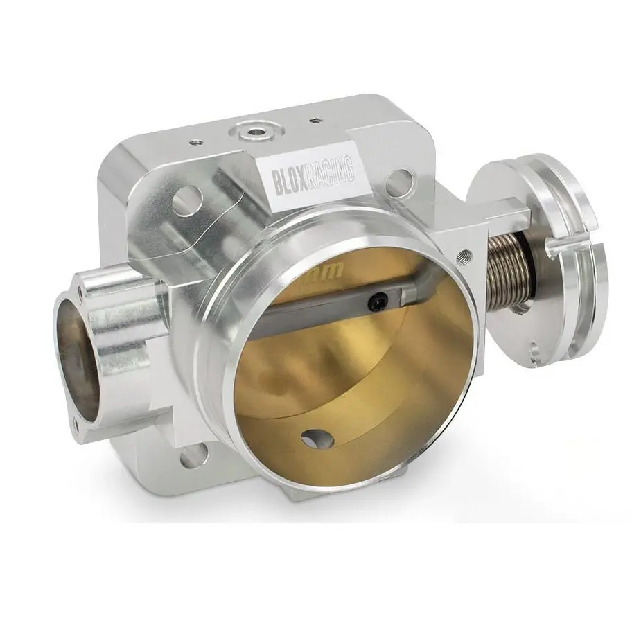 Blox Racing 70Mm Black Billet Throttle Body V2 - Honda B/D/H/F Series - Bxim-00202-Bk-V2 1