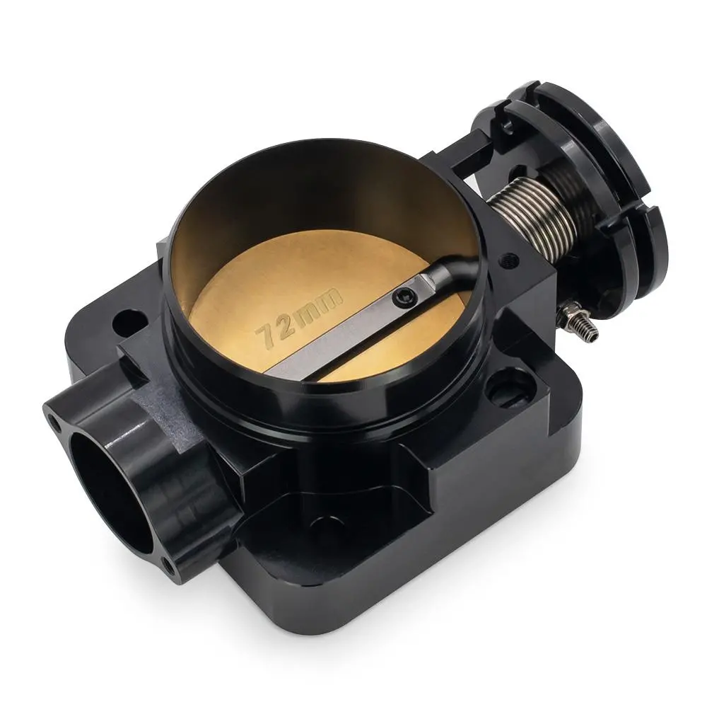 Blox Racing 74Mm Black Billet Throttle Body V2 - Honda B/D/H/F Series - Bxim-00204-Bk-V2 1