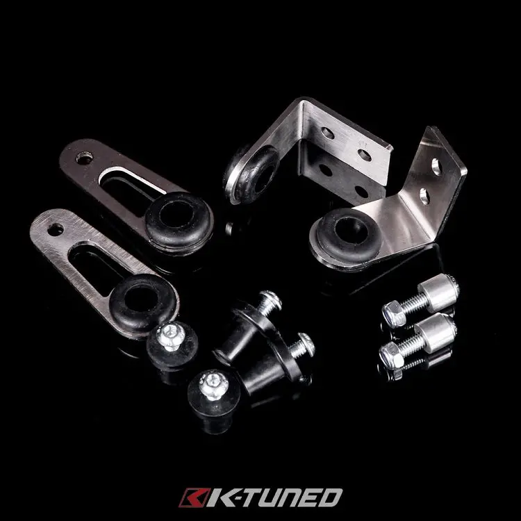 K-Tuned Bolt-On Rad Brackets - Full Rad (Full Rsx/Ep3 Rad In Dc2 / Ek) - Bor-Fr-Rsx 1