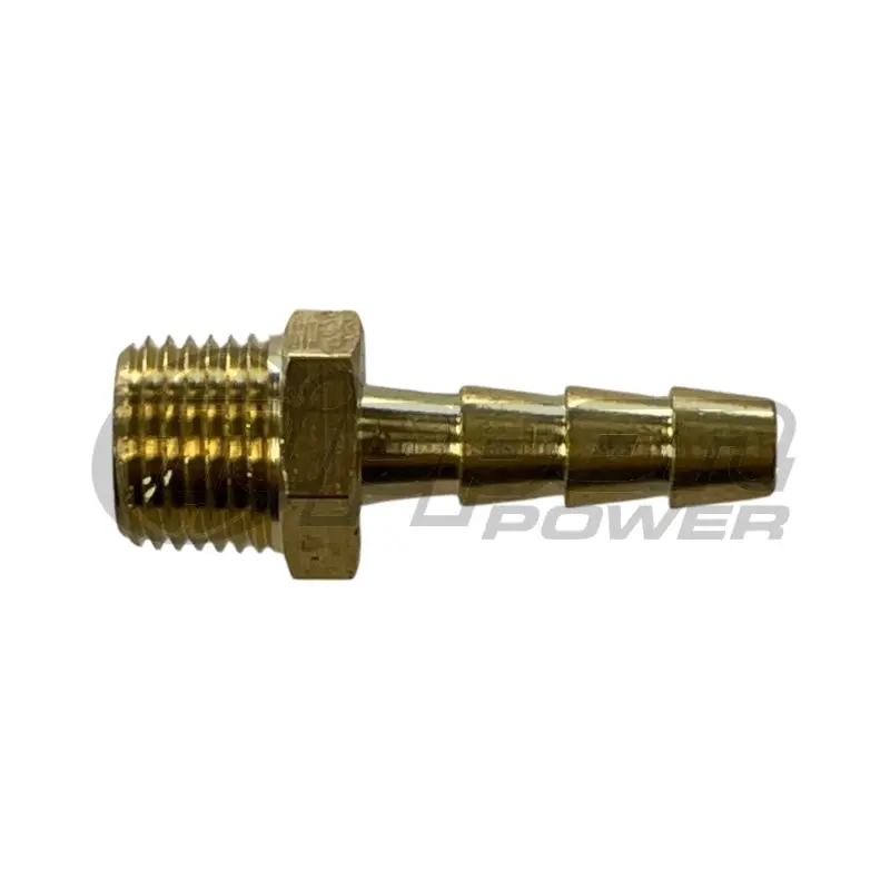 Brass 4Mm Barb (3/16") To 1/8" Npt Fitting - Bbcc-002 1