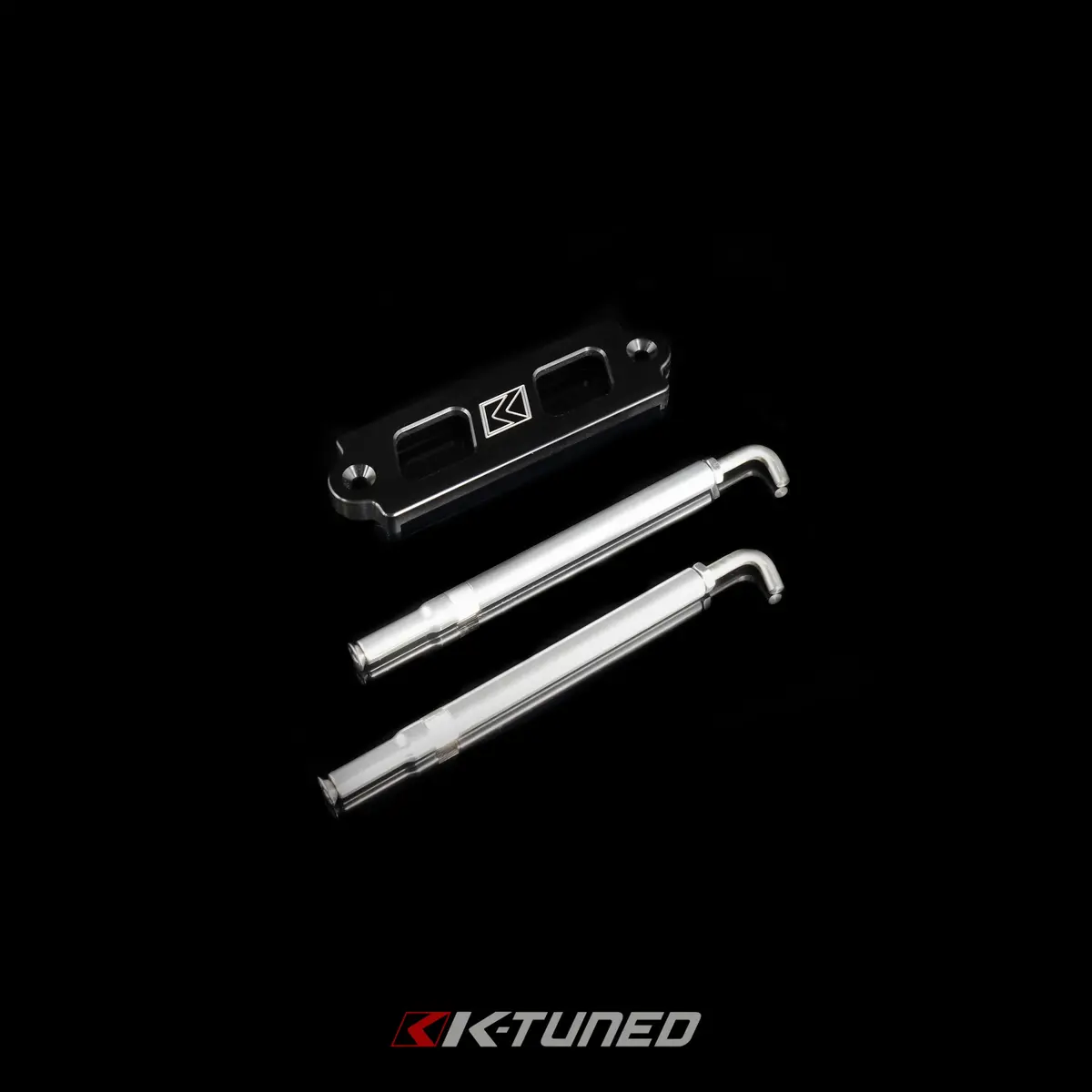 K-Tuned Battery Tie-Down (88-00 Civic / 90-01 Integra) - Black - Btd-Unv-Blk 1