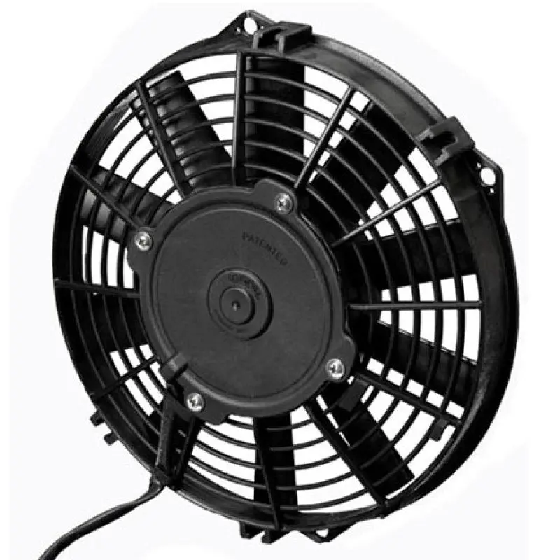 Spal 9.00" Inch Electric Fan Puller Style Low Profile 590 Cfm 10 Straight Style Blades - 30100392 1