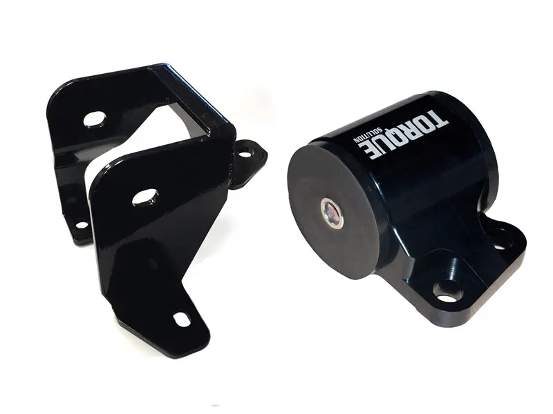 Torque Solution Billet Aluminum Left Engine Mount (2 Bolt): 96-00 Honda Civic Ek B/D-Series - Ts-Ha-002Ek 1
