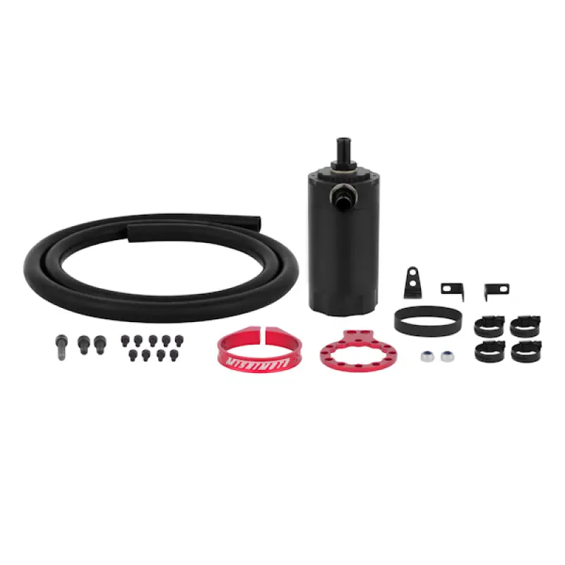 Mishimoto Universal Baffled Oil Catch Can - Red - Mmbcc-Uni-Rd 1