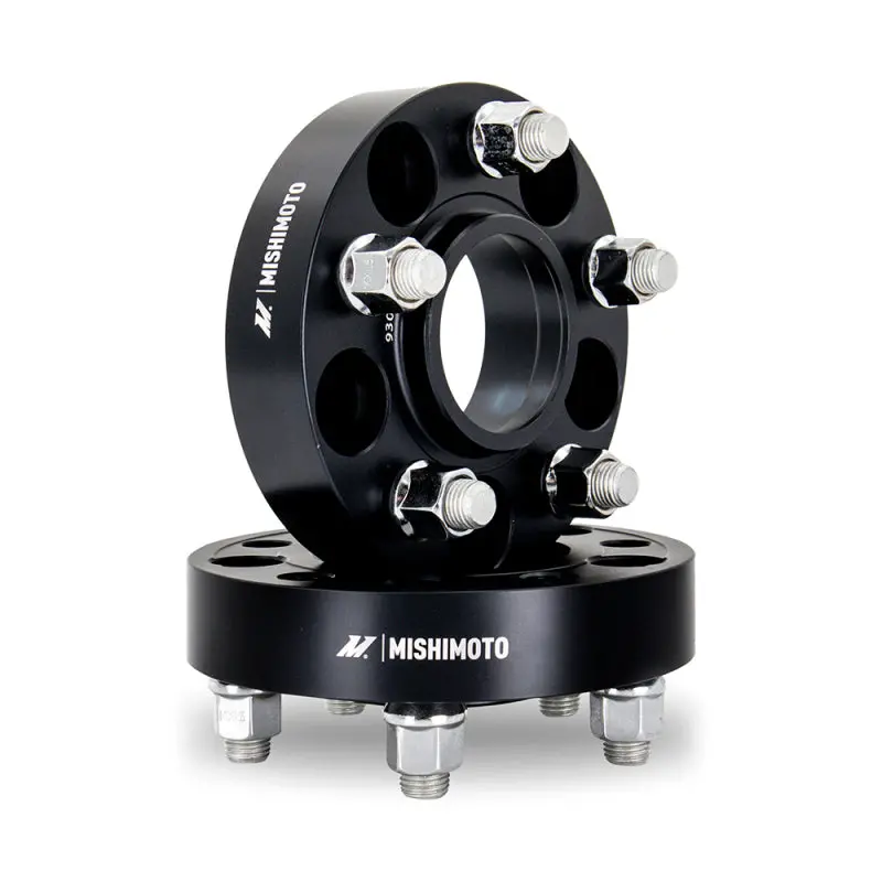Mishimoto Wheel Spacers - 5X120 - 67.1 Bore - 30Mm - M14x1.50 - Black - Mmws-010-300Bk 1