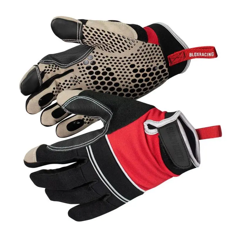 Blox Racing Logo Mechanics Gloves Extra Large - Bxap-00140-X 1