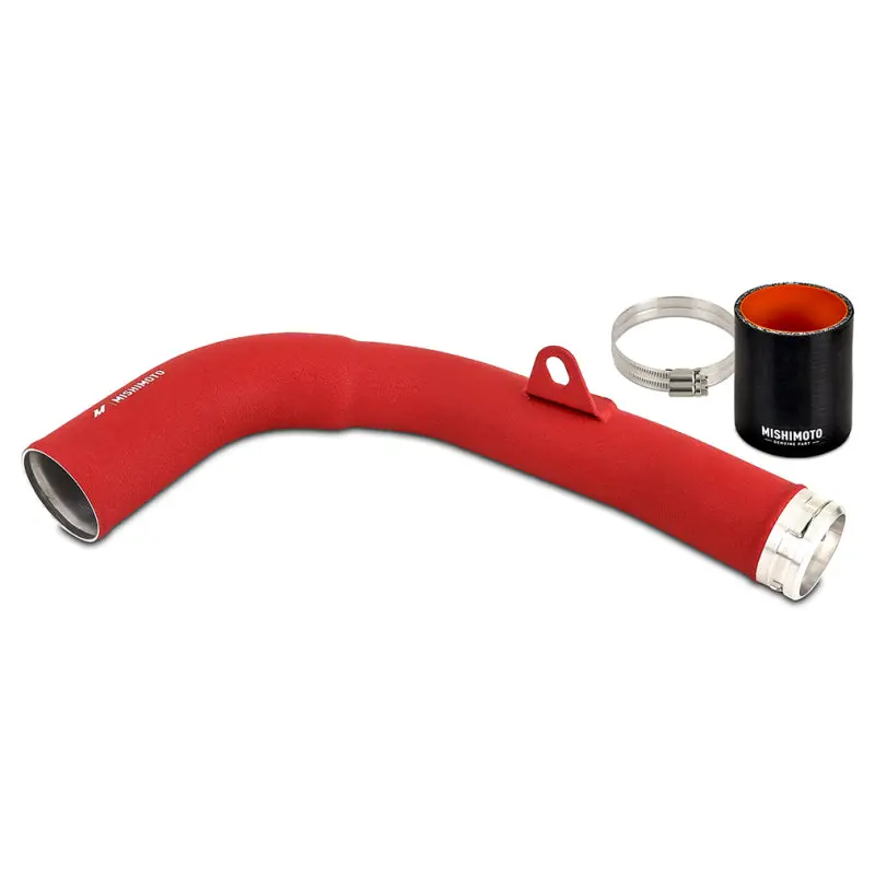 Mishimoto 2022+ Subaru Wrx Charge Pipe - Wrinkle Red - Mmicp-Wrx-22Wrd 1
