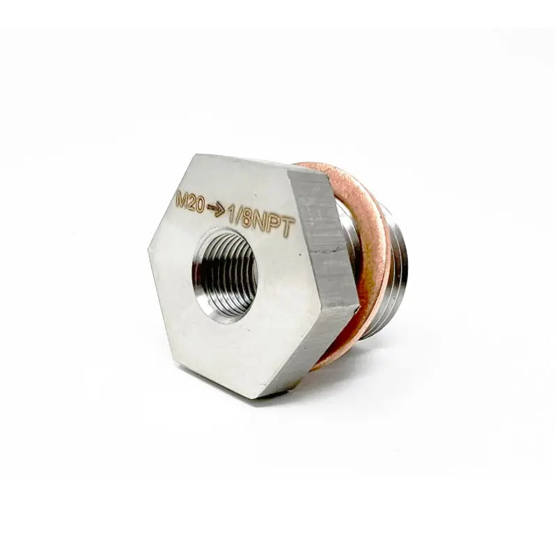 Torque Solution Subaru M20-1.5 To 1/8 Npt Sensor Adapter Plug - Ts-Su-731 1