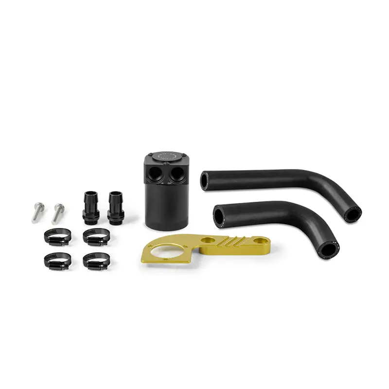 Mishimoto 15-20 Bmw F8x M3/M4 Baffled Oil Catch Can - Austin Yellow - Mmbcc-F80-15Cay 1