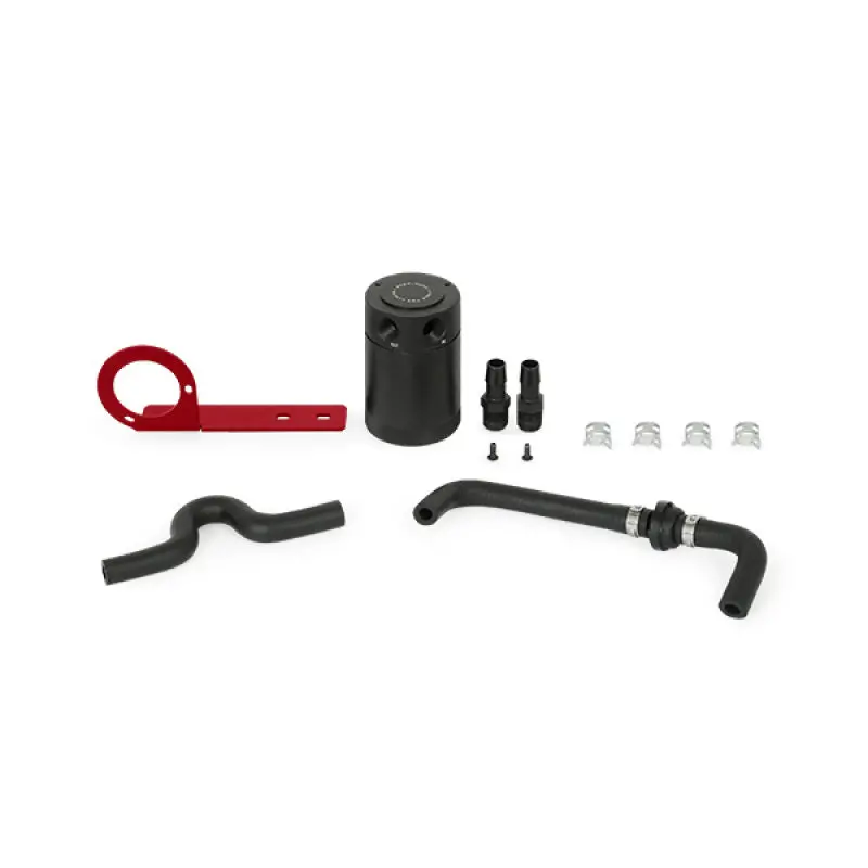Mishimoto 2017+ Honda Civic Type R Baffled Oil Catch Can Kit - Red - Mmbcc-Ctr-17Pberd2 1