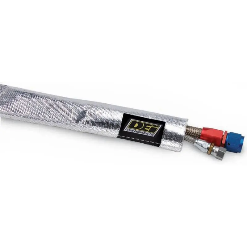 Dei Heat Sheath 3/4" X 3Ft - Aluminized Sleeving - Sewn Edge - 10403 1