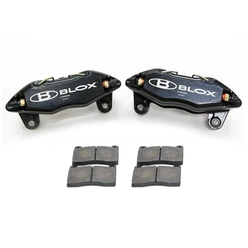 Blox Racing Forged 4 Piston Calipers And Pads (Fits Honda/Acura 262Mm Rotors) - Bxbs-10500 1