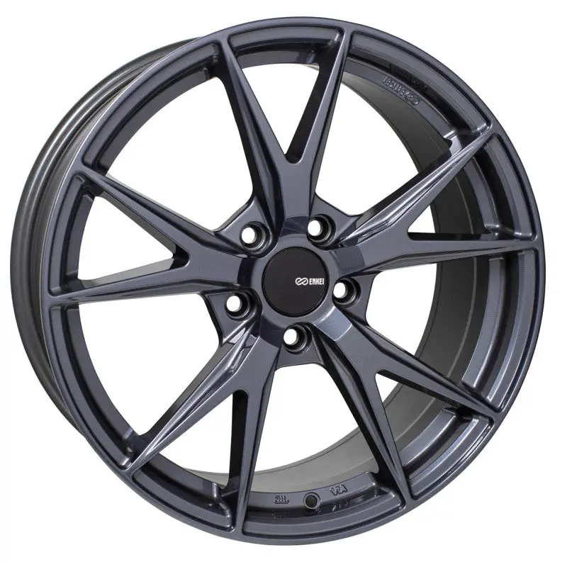 Enkei Phoenix 17X7.5 45Mm Offset 5X100 72.6Mm Bore Blue Gunmetal Wheel - 523-775-8045Bgm 1