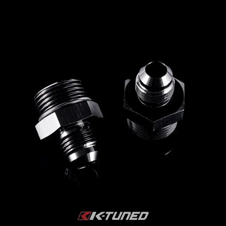 K-Tuned High-Flow Fuel Rail Fitting (2 X 6An To 8Or Fittings) - Kr-Frf-303 1